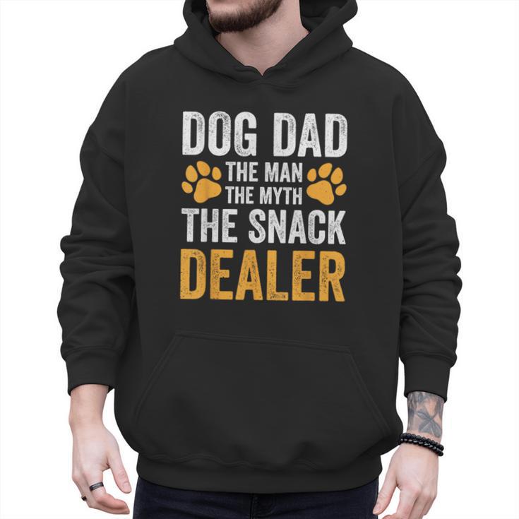 Dog Dad The Man The Myth The Snack Dealer Men Hoodie