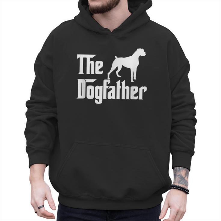 The Dogfather T Shirt Boxer Dog Lover Shirt For Men Dad Men Hoodie
