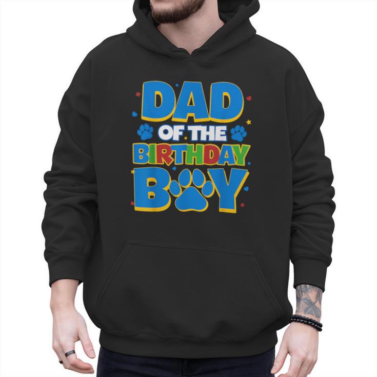 Family Matching Party Shirt Dad Of The Birthday Boy Men Hoodie