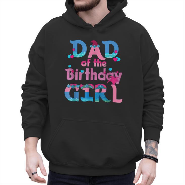 Family Party Decorations Dad Of The Birthday Girl T-Shirt Men Hoodie