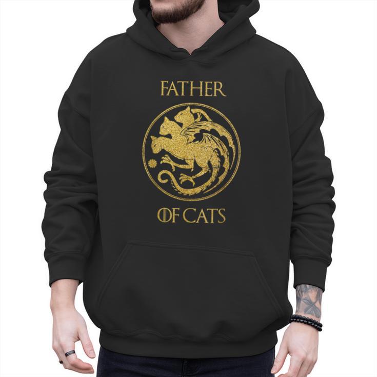 Father Of Cats Shirt Cat Dad Cat Daddy Men Hoodie