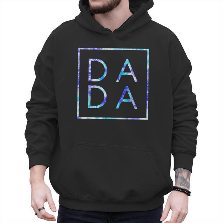Father's Day For New Dad Dada Him Papa Tie Dye Dada Small Men Hoodie
