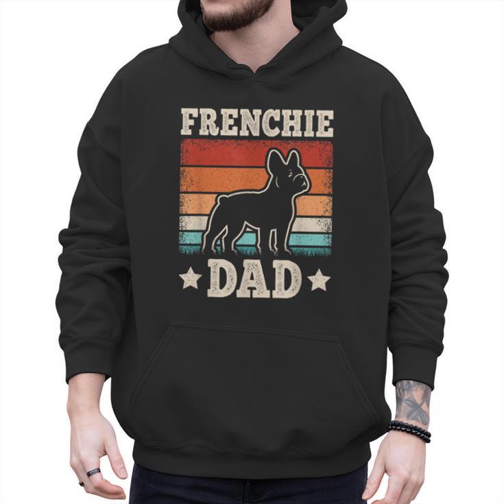 Frenchie Dad Retro French Bulldog Lover Daddy Men Men Hoodie