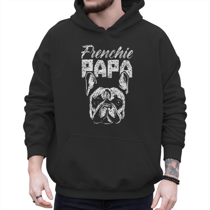 Frenchie Papa Lover Owner French Bulldog Dad Father Daddy Men Hoodie