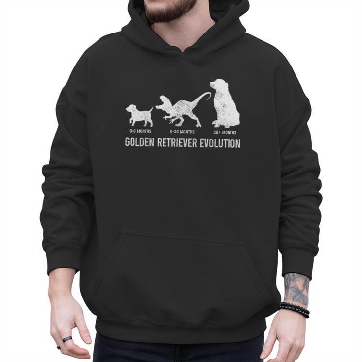 Golden Retriever Mom Dad Puppy Dog Owner Dog Lover Men Hoodie