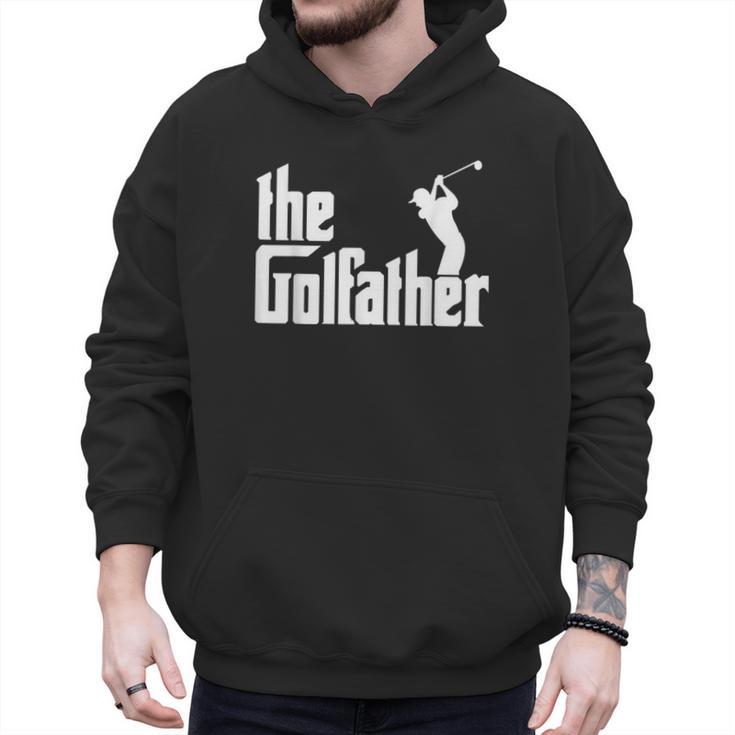 The GolfFather Golf Father God Father Dad Golfer Men Hoodie