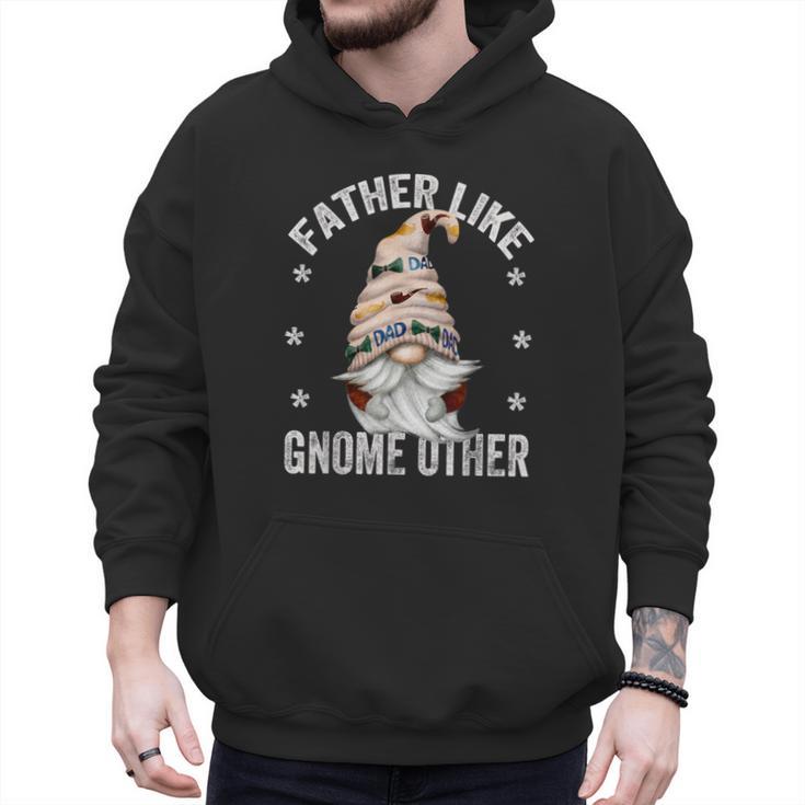 Grandpa Fathers Day Gnome For Men And Best Dad Pun Men Hoodie
