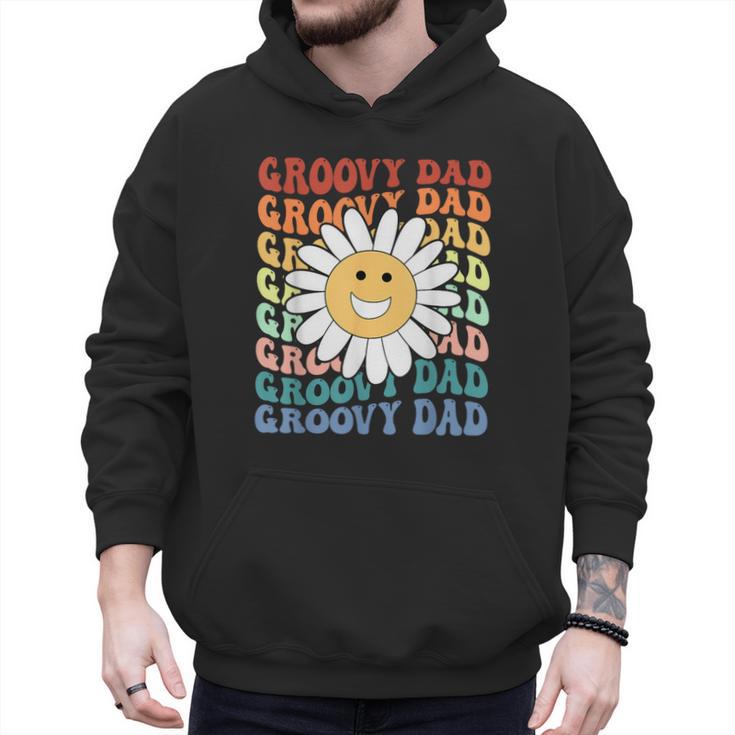 Groovy Dad Matching Outfit Fathers Day Family Retro Vintage Men Hoodie