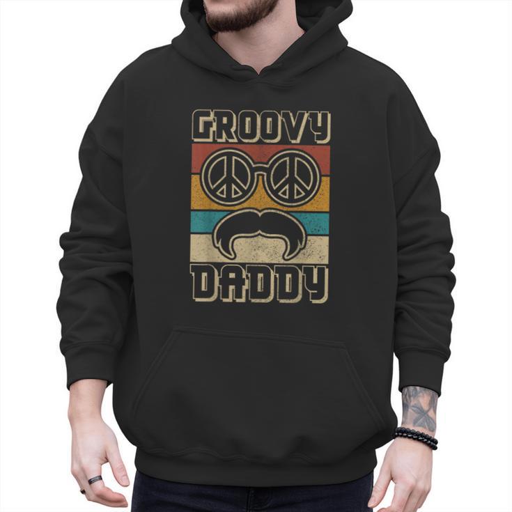 Groovy Daddy 60s Outfit 70s Themed Party Costume Dad Hippie Men Hoodie