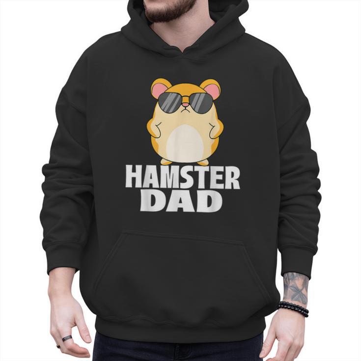 Hamster Dad Father's Day Animal Whisperer Rodent Lover Men Hoodie