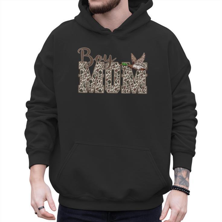 Hunting Boy Mom Duck Camouflage Camo Preppy Camo Dad Men Hoodie