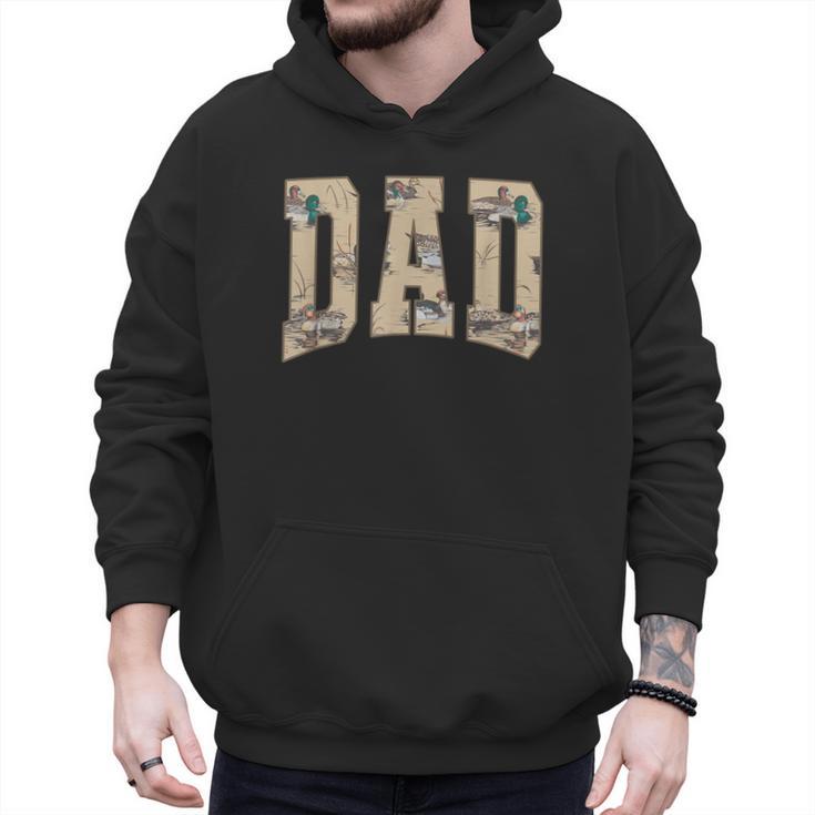 Hunting Dad Duck Camouflage Camo Waterfowl Duck Camo Men Men Hoodie