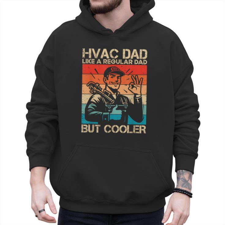 HVAC Dad HVAC Technician Mechanic Repairman Men Hoodie