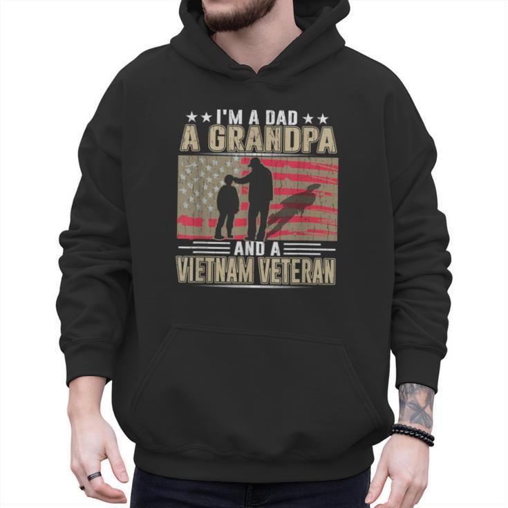 I'm A Dad a Grandpa And a Vietnam Veteran Men Hoodie