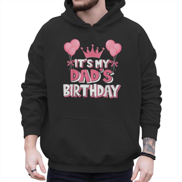 It's My Dad's Birthday Celebration Small Men Hoodie