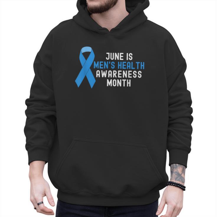 June Is Men’s Health Awareness Month Ribbon For Dad Grandpa Men Hoodie