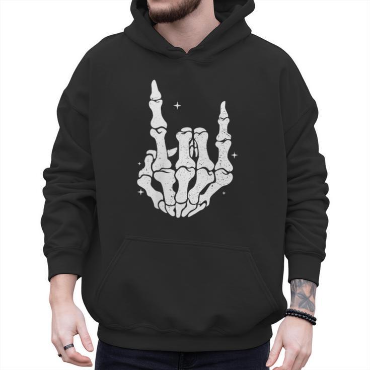 Just A Dad Who Always Came Back 2 Sided Skeleton Men Hoodie