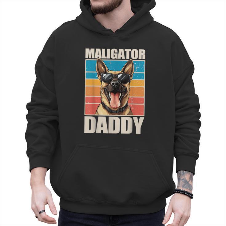 Malinois Dad Maligator Daddy Belgian Malinois Men Hoodie