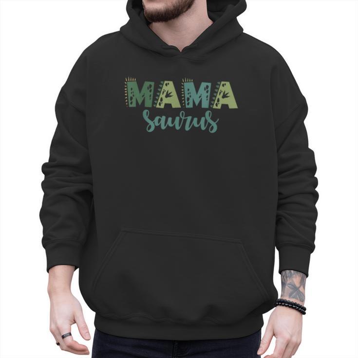 Mama Saurus Dinosaur Birthday Mom Dad Birthday Boy T-Rex Men Hoodie