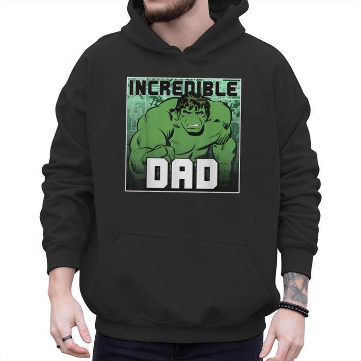 Marvel Comics Avengers Father's Day Hulk Incredible Dad Men Hoodie