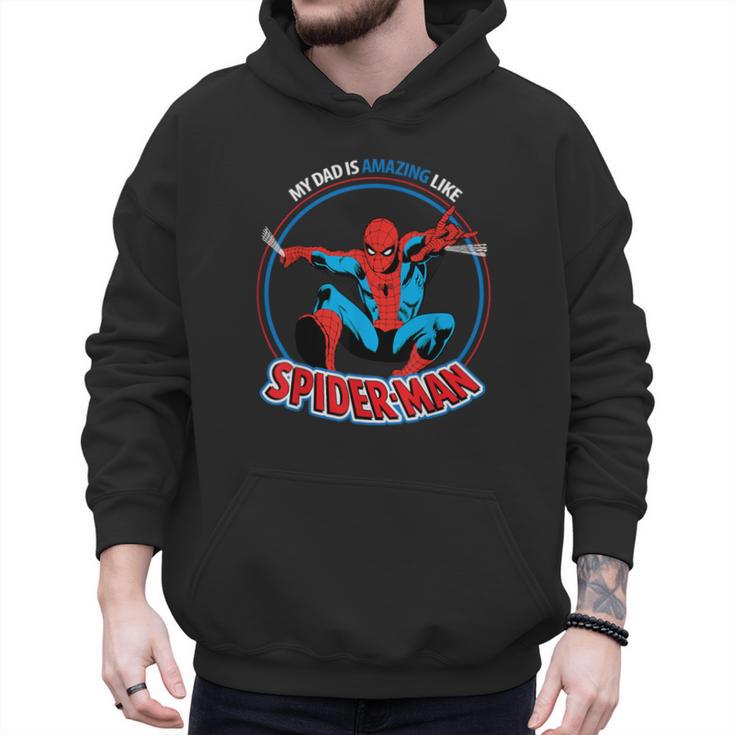Marvel Dad Is Amazing Like Spider-Man Father's Day Men Hoodie