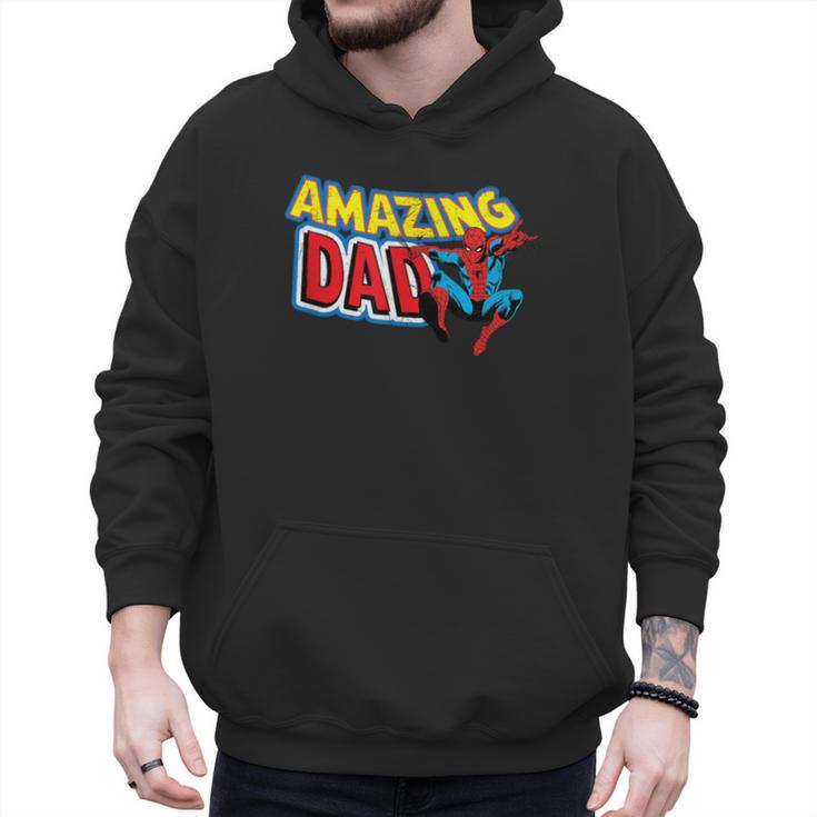 Marvel Spider-Man Amazing Dad Comic Book Father's Day Men Hoodie