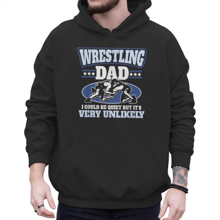 For Men Freestyle Wrestling Dad Men Hoodie