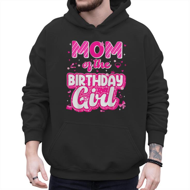Mom And Dad Birthday Girl Family Matching Party Decorations Men Hoodie