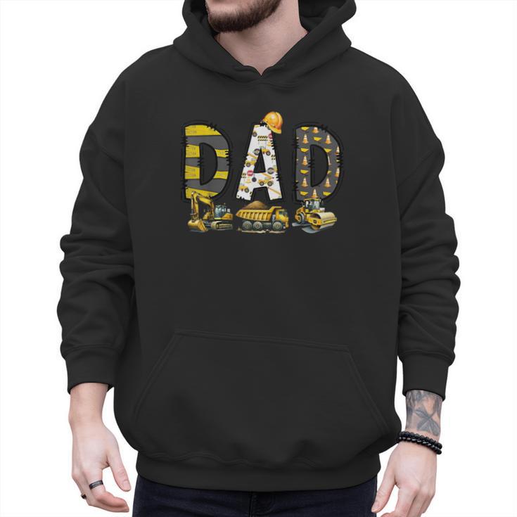 Mom And Dad Construction Birthday Boys Toddler Kids Family Men Hoodie