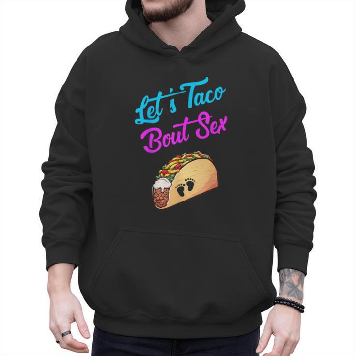 Mom Dad Let's Taco Bout Sex Gender Reveal Party Men Hoodie