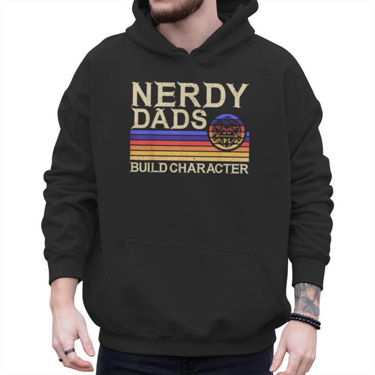 Nerdy Dad RPG Gaming D20 Tabletop Games RPG Gamer Men Hoodie
