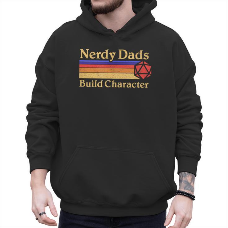 Nerdy Dads Dice For Tabletop RPG New Father Men Hoodie