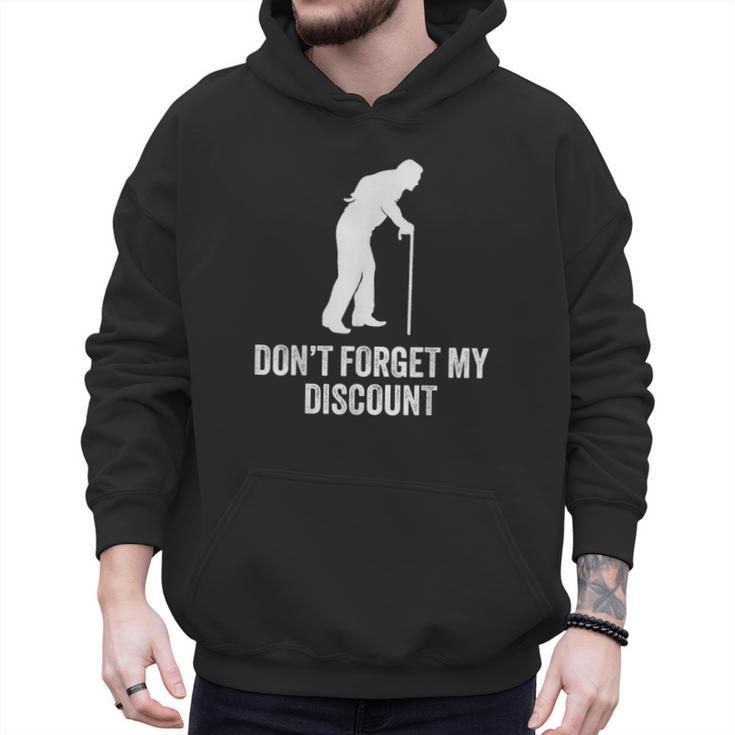 Old Man Gag Old Person Older People Men Dad Birthday Men Hoodie