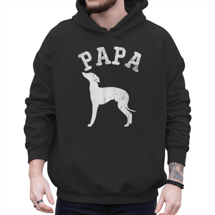 Papa ITALIAN GREYHOUND For Dad Men Hoodie