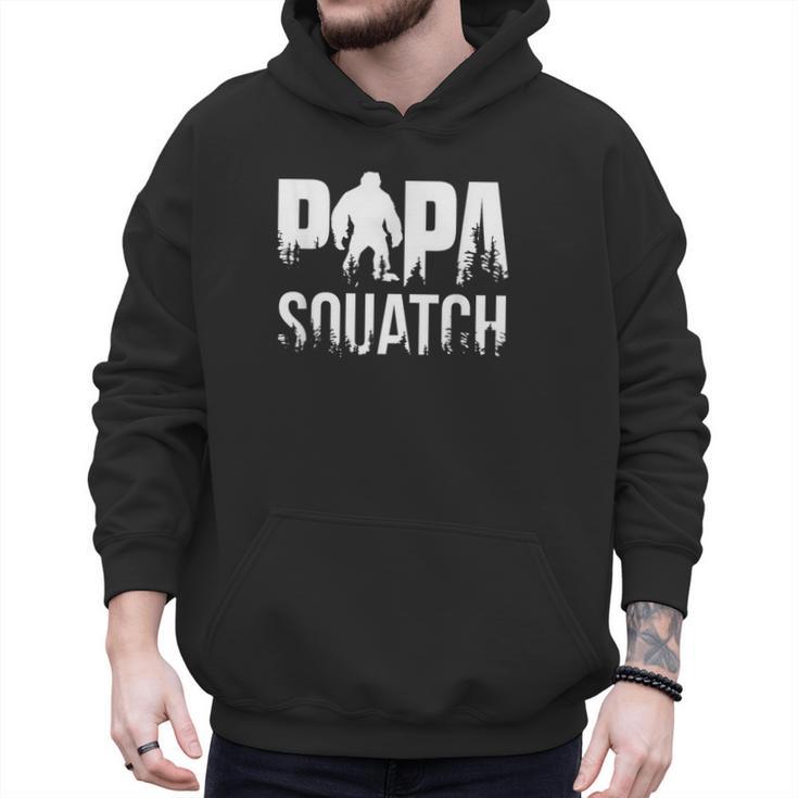 Papa Squatch For Dad Sasquatch Fathers Day Men Hoodie