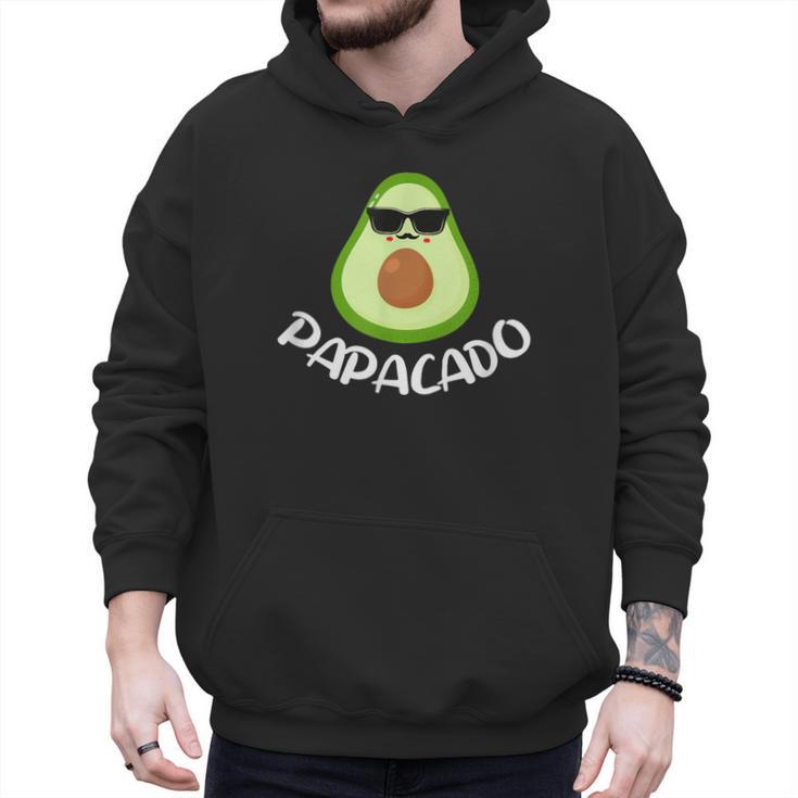 Papacado Avocado Dad Daddy Father's Day Men Hoodie