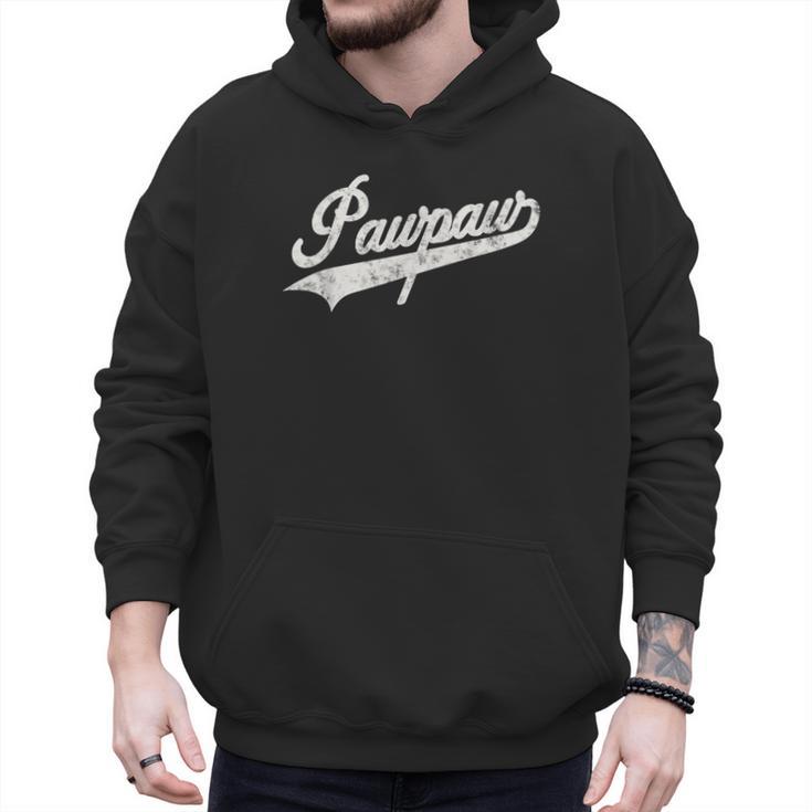 Pawpaw Vintage Retro Style For Dad Grandpa Men Hoodie