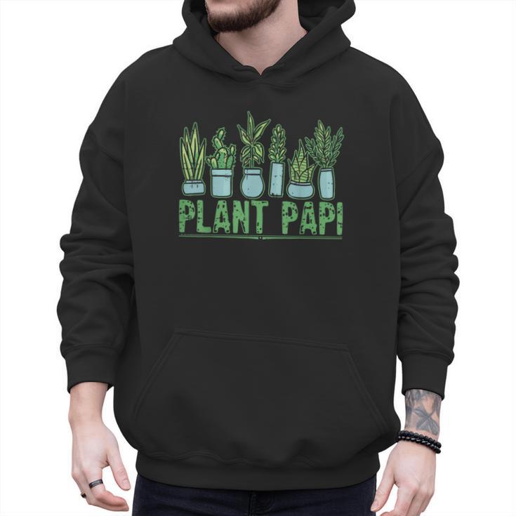 Plant Papi Daddy Father Gardener Gardening Father’s Day Men Hoodie