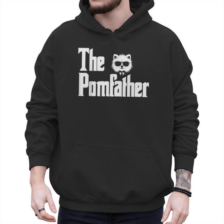 The PomFather Pomeranian Dog Dad Shirt Men Men Hoodie