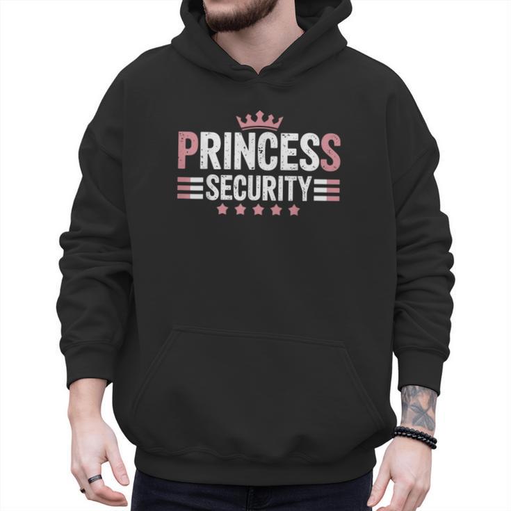 Princess Security Boys Big Brother Vintage Birthday Dad Mom Men Hoodie