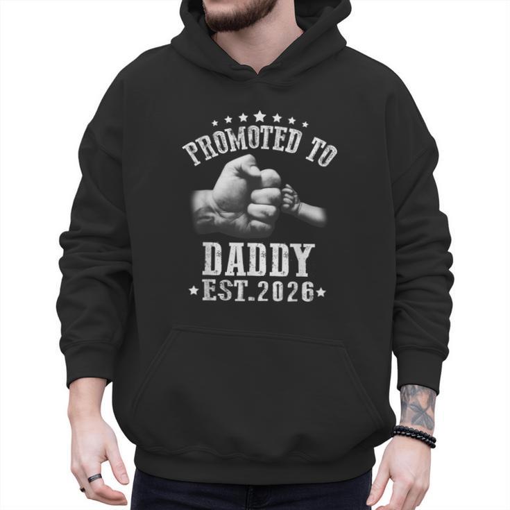Promoted To Daddy Est 2026 Soon To Be Daddy 2026 Men Hoodie