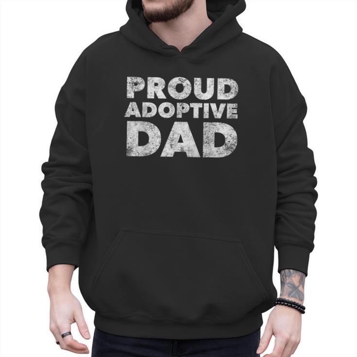 Proud Adoptive Dad Adoption Proud Father Men Hoodie