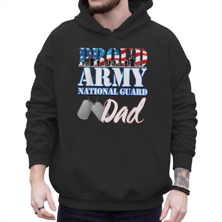 Proud Army National Guard Dad Fathers Day Shirt Men Men Hoodie