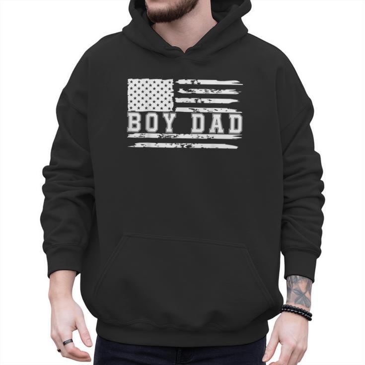 Proud Dad Of Boy Father Of Boys For Dad Xmas Fathers Day Men Hoodie