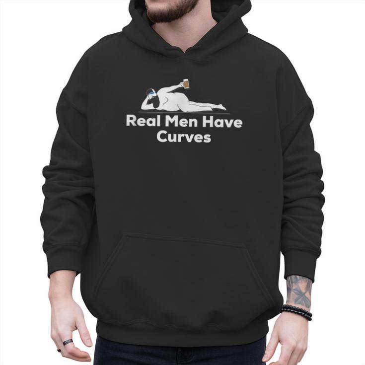 Real Men Have Curves Dad Body Men Hoodie