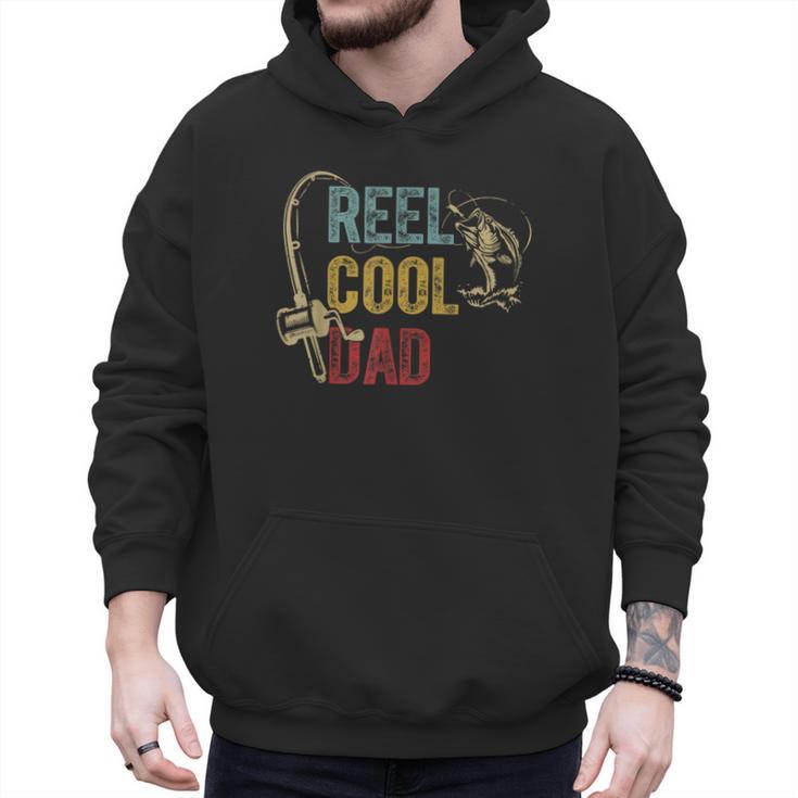 Reel Cool Dad Fishing Shirt Father's Day Fisherman Men Hoodie