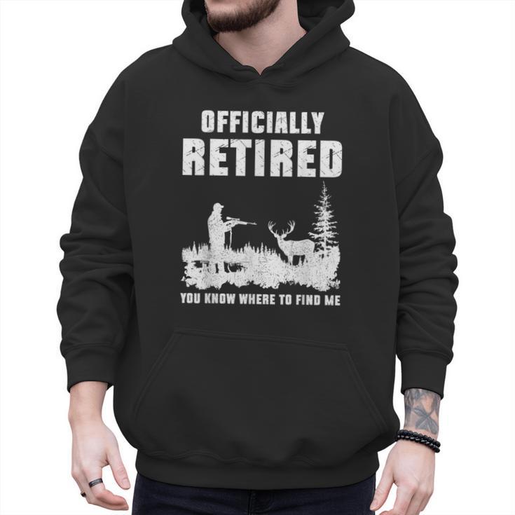 Retirement 2025 Retire Deer Hunting Retired For Dad Men Hoodie