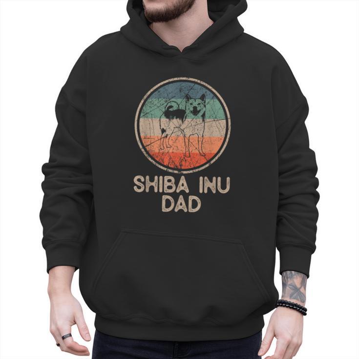 Shiba Inu Dog Vintage Shiba Inu Dad Men Women Men Hoodie