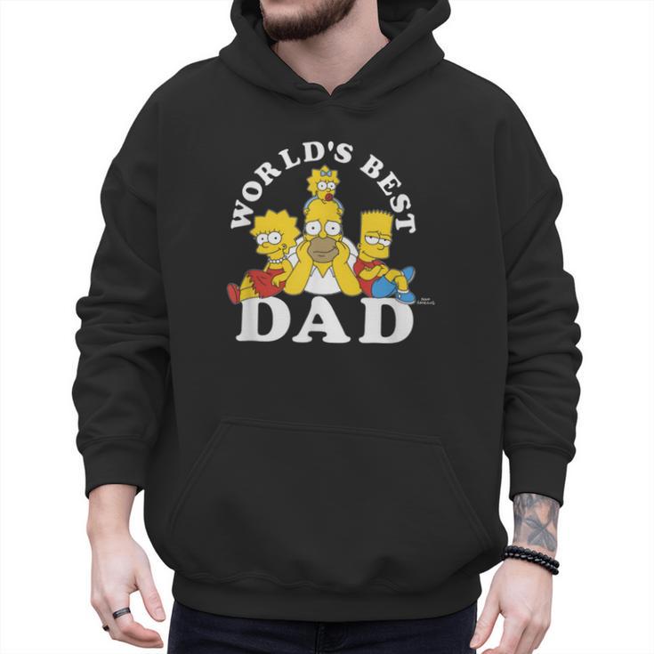 The Simpsons World's Best Dad Father's Day Group V2 Small Men Hoodie