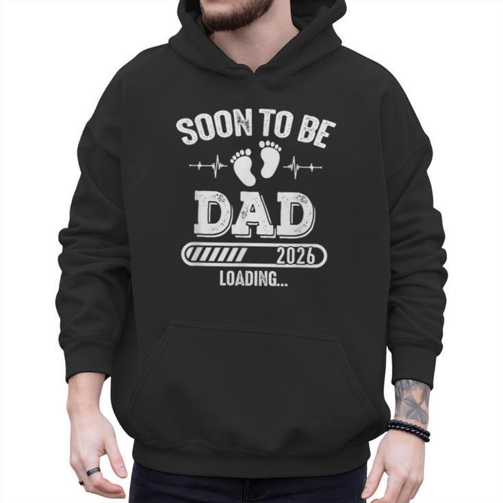 Soon To Be Dad 2026 Loading For Pregnancy Announcement Men Hoodie